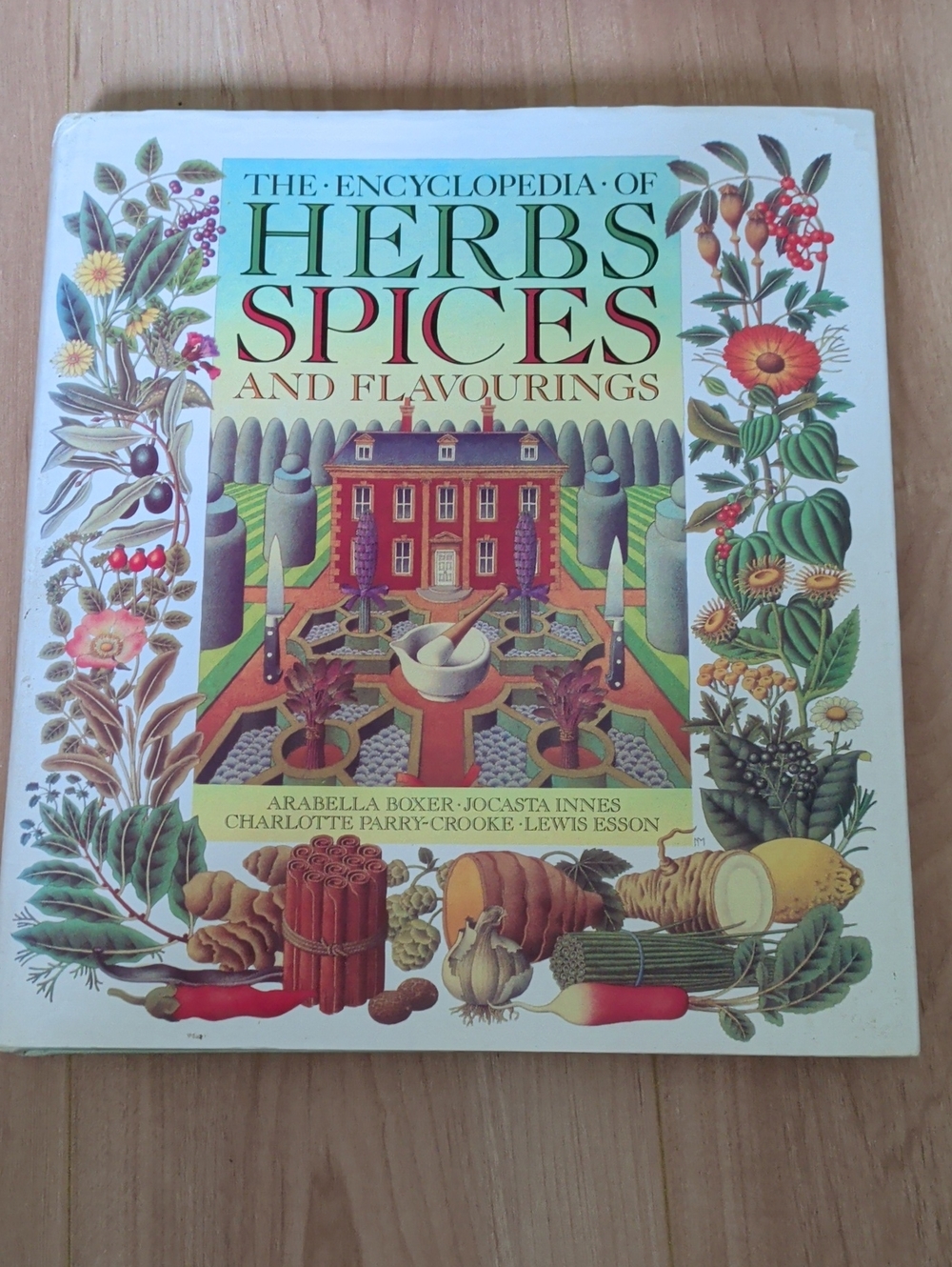 The Encyclopedia of Herbs, Spices and Flavourings - Decorative White Cover
